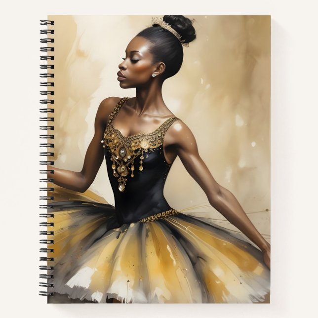 Noir et Or Notizbuch (Vorderseite)