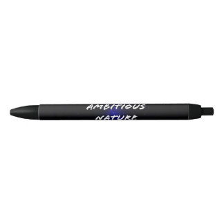 Noir Étoiles ambitieuses de stylo de nature