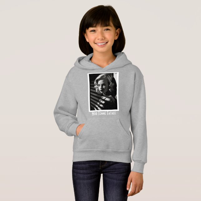 Noir Femme Fatale Hoodie (Vorne ganz)