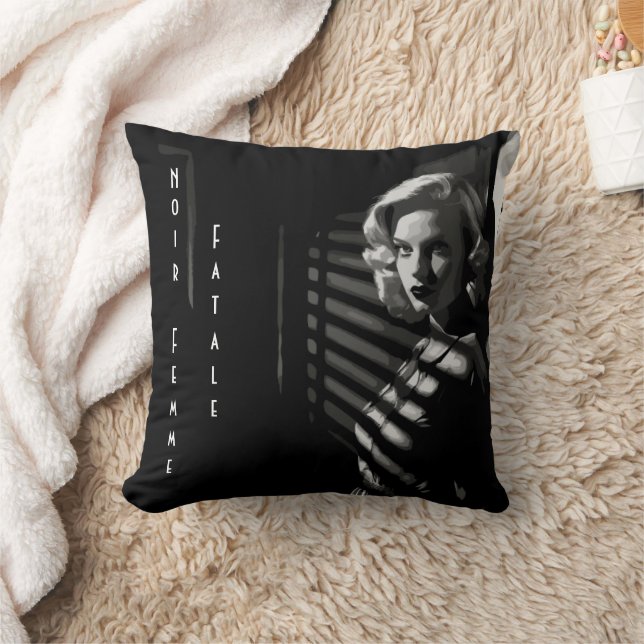 Noir Femme Fatale Kissen (Decke)