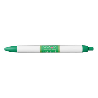 Noir GID - Stylo avec le logo