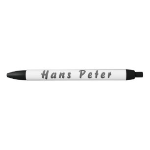 Noir Hans Peter stylo