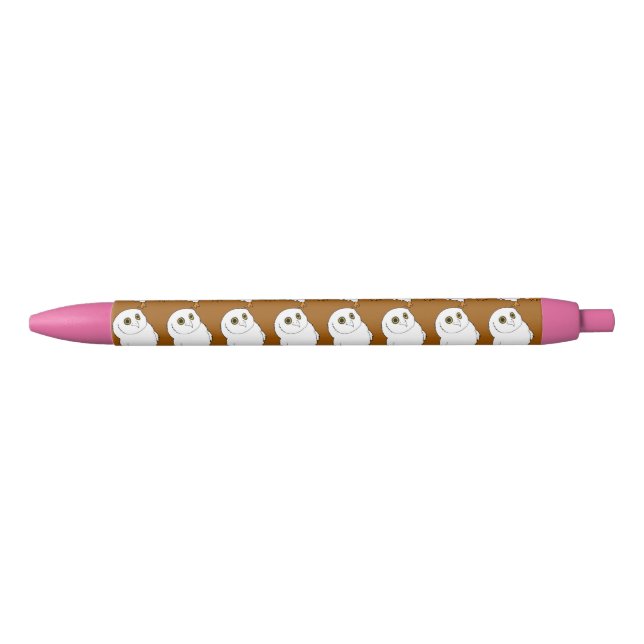 Noir Hiboux Stylo à bille (Devant)