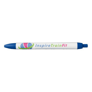Noir Inspirez le stylo convenable de logo de train