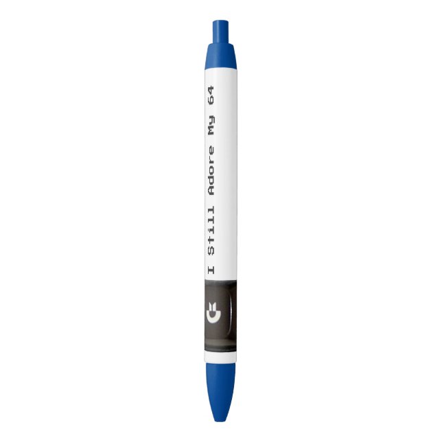 Noir J'adore toujours mon stylo 64 (devant Vertical)