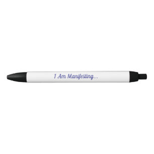 Noir Je suis un stylo de manifestation
