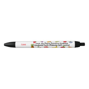 Noir JW Fruits of the Spirit Stylo pour les jeunes!