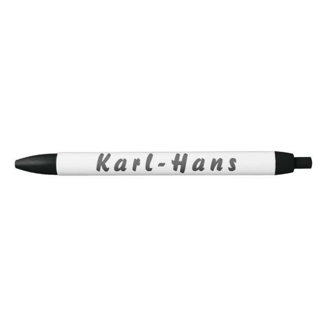 Noir Karl-Hans stylo (Devant)