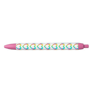 Noir Le stylo de coeur fait un grand cadeau de