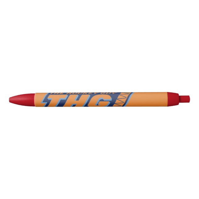 Noir Le stylo d'hockey (Devant)