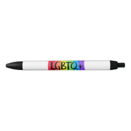 Noir LGBTQ+ Stylo de fierté
