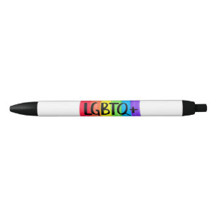 Noir LGBTQ+ Stylo de fierté