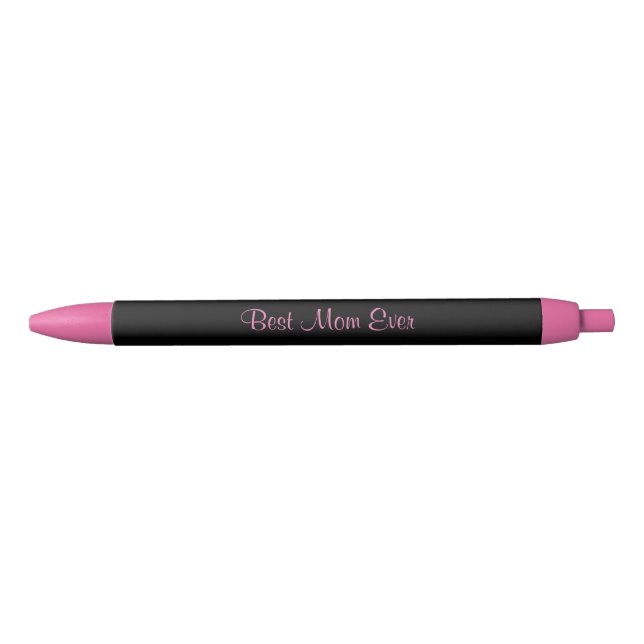 Noir Meilleure maman jamais stylo (Devant)