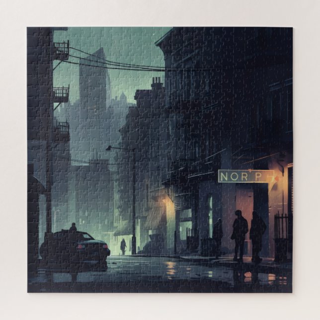 Noir Night City (Vertikal)