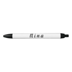Noir Nina stylo à bille