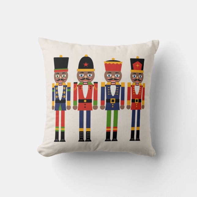 Noir Noir Casse-Noir Coussin de Noël (Recto)