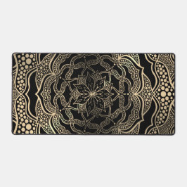 Noir & Or Floral Mandala Belle Chic élégant