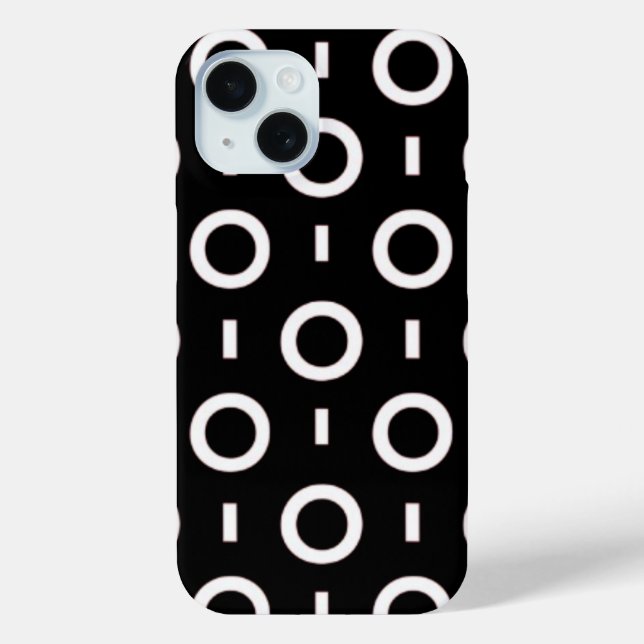 Noir Orbit Case-Mate iPhone Hülle (Rückseite)