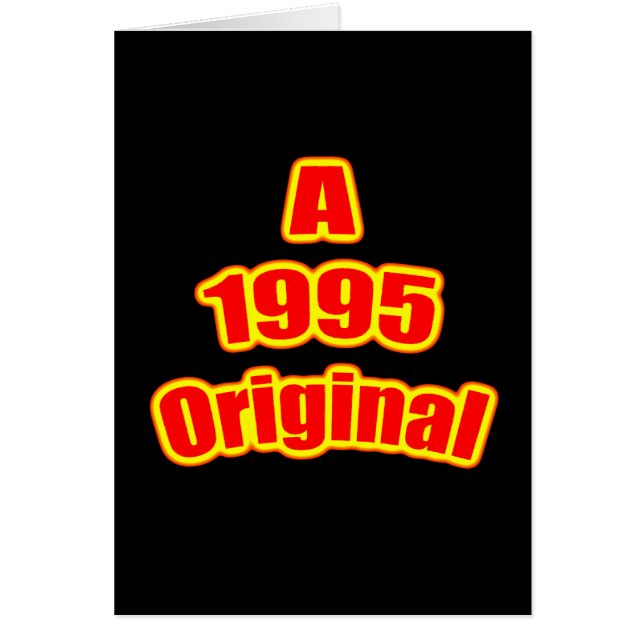 Noir original du rouge 1995 (Devant)