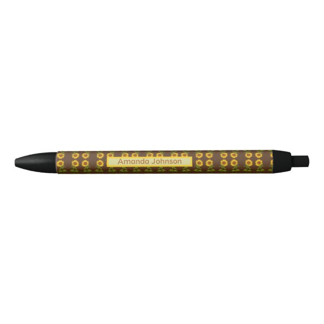 Noir Parfums jaunes stylo encre noire (Devant)