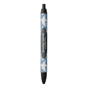 Noir Personnalisé : stylo d'encre Ghost Éffrayant
