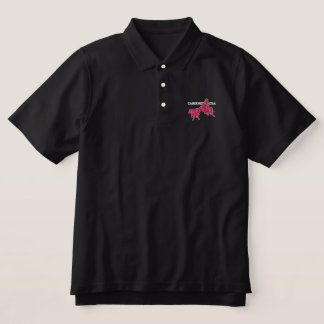 Noir Polo-Rose Stich-Cabernets CHA