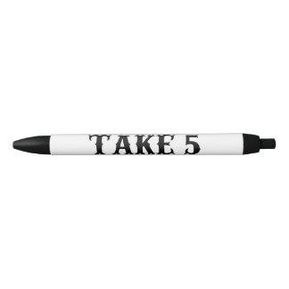 Noir Prendre 5 stylo