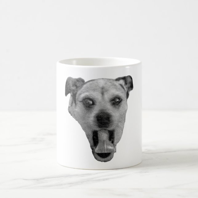 Noir Pup, Big Smood Kaffeetasse (Mittel)