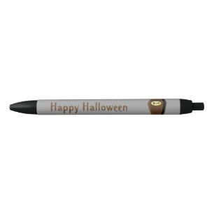 Noir RIP Haklloween Coffin of Doom Stylo personnalisé
