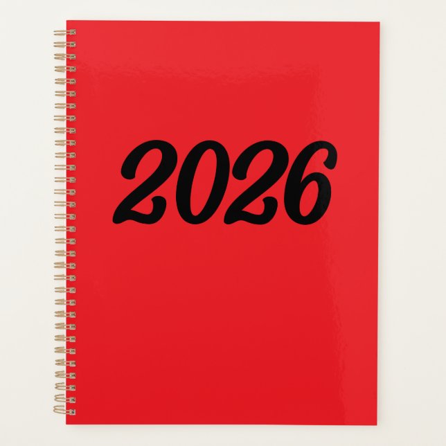 Noir rouge 2026 (Devant)