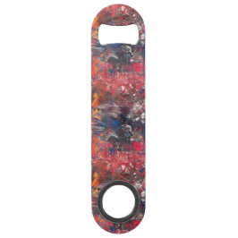 Noir Rouge Bleu Bleu Bouteille en Acier Inoxydable