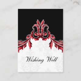 noir rouge désirant bien les cartes