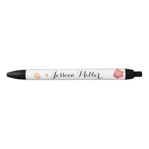 Noir Stylo à aquarelle vintage