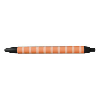 Noir Stylo à bandes orange