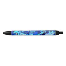 Stylo à bille bleu