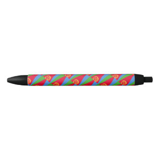 Noir Stylo à bille du drapeau de l'Érythrée
