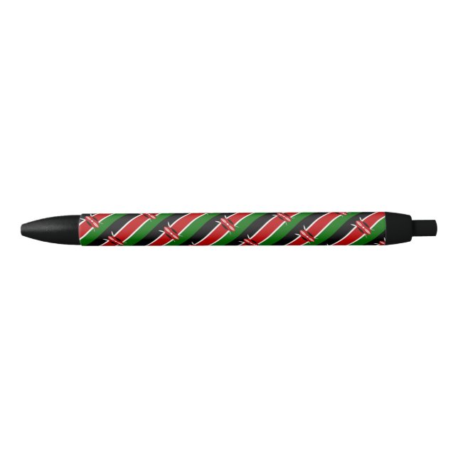 Noir Stylo à bille du Kenya (Devant)