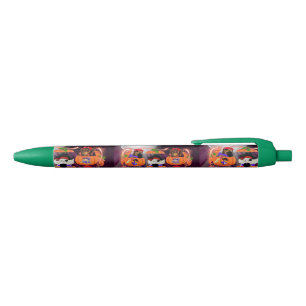 Noir Stylo à écriture Citrouille Pirate