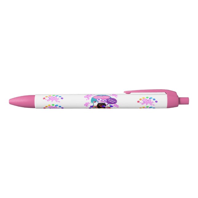 Noir Stylo à écriture Lollipop & Candy Shop (Haut)
