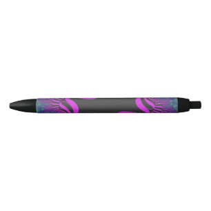 Noir Stylo à encens croisés mauve prune personnalisé