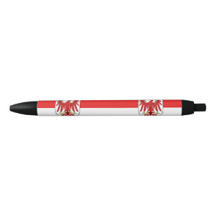 Noir Stylo à encre noire Drapeau de Brandebourg