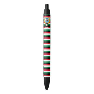 Noir Stylo à encre noire patriotique avec drapeau du Ko