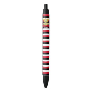 Noir Stylo à encre noire patriotique avec drapeau du Yé