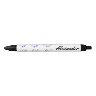 Noir Stylo à encre noire personnalisable Thunderbirds