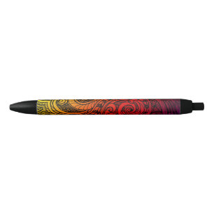 Noir Stylo à griffes et croquis