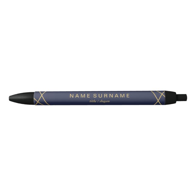 Noir Stylo à la mode minimaliste moderne de (Devant)