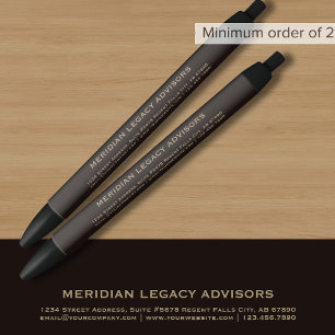 Noir Stylo Affaires Classique