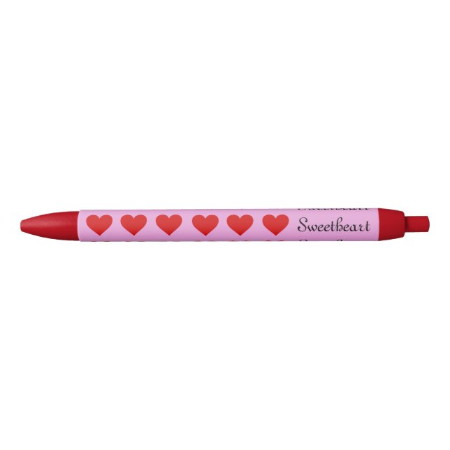 Noir Stylo amoureux / Rose (Devant)