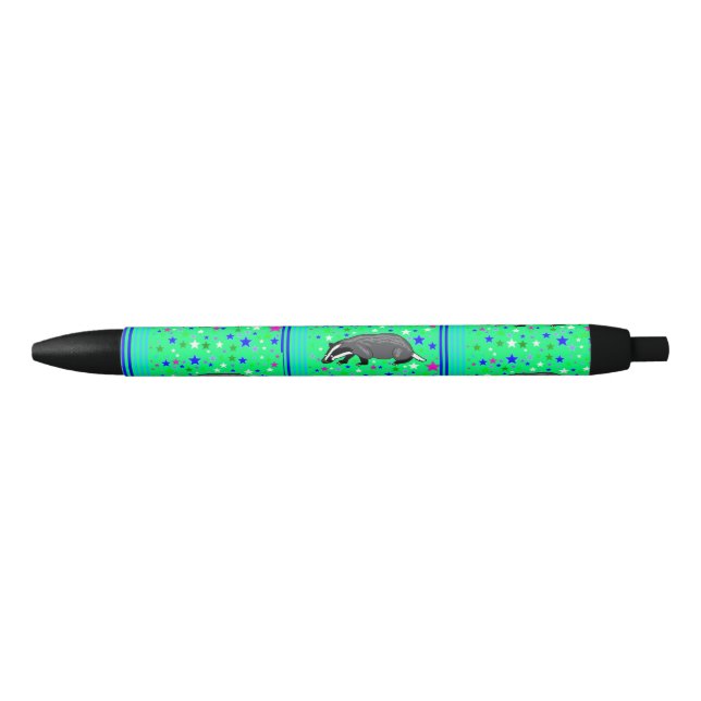 Noir Stylo Blaireau Mignon (Devant)