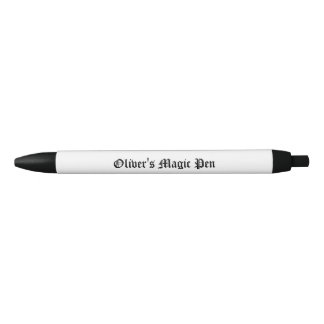 Noir Stylo cadeau de l'auteur, personnalisable, de nomb